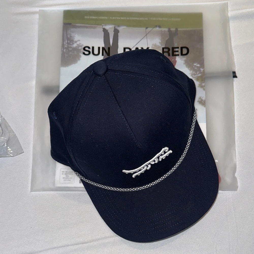 SUN DAY RED- Navy Performance Rope Hat